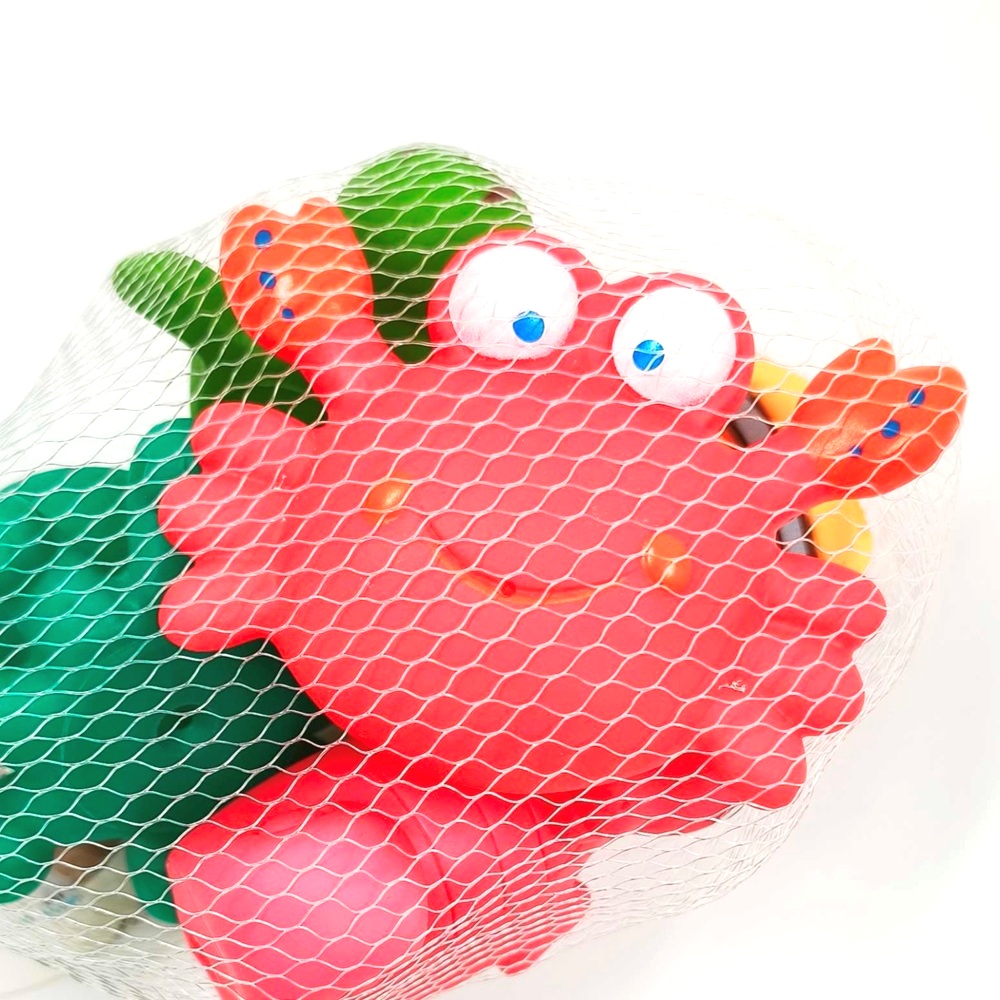Vízben úszó tengeri állatok fürdőjáték babáknak pancsoláshoz 5
