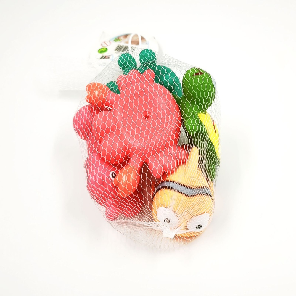 Vízben úszó tengeri állatok fürdőjáték babáknak pancsoláshoz 7