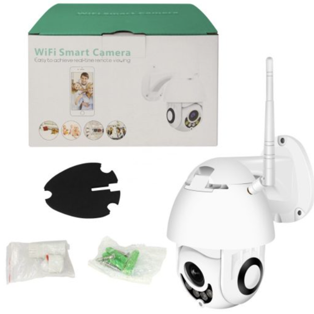 WiFi Smart Kamera kültéri, mobilról vezérelhető forgatható térfigyelő kamera 6