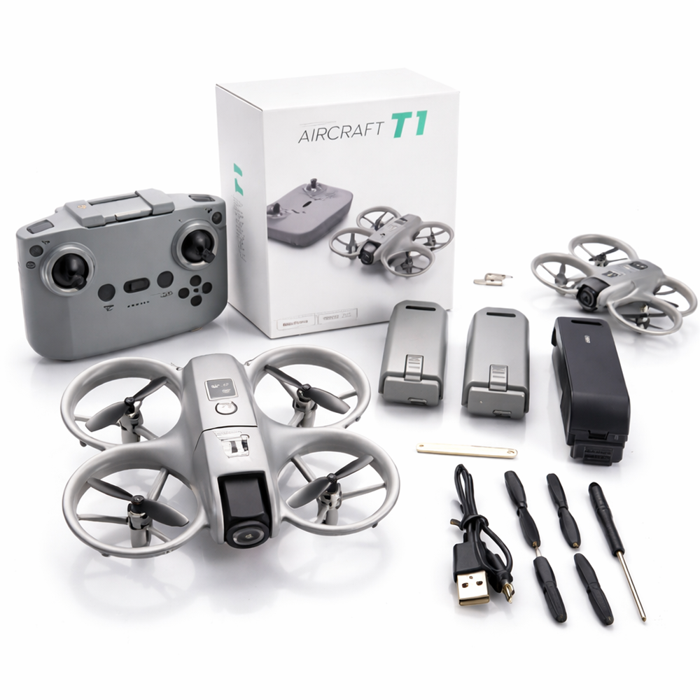 Aircraft T1 mini drón – kompakt RC quadcopter HD kamerával, kezdő és haladó felhasználóknak (BBD) 1 (3)