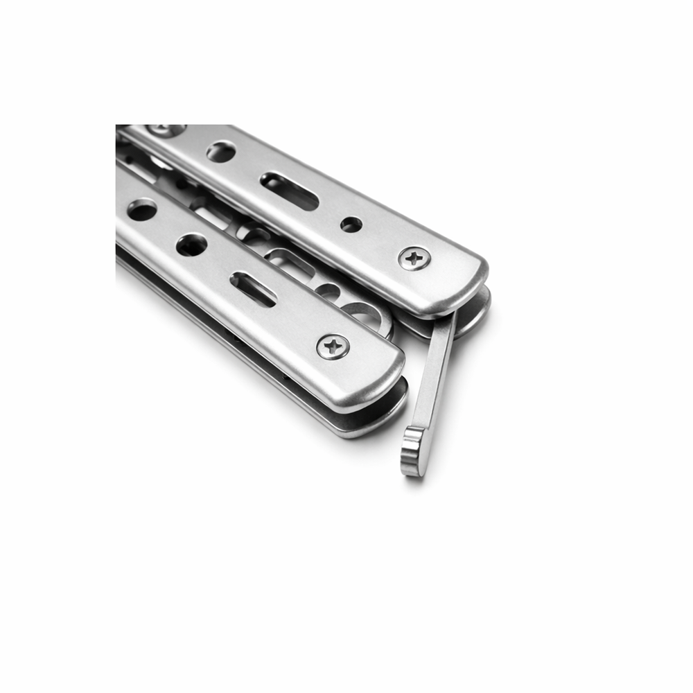 Él nélküli gyakorló pillangókés kezdőknek – ezüst (BBL) 6 (2)