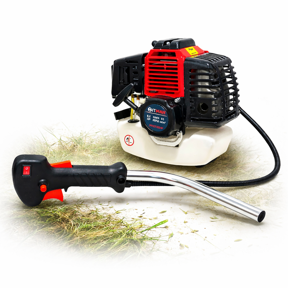 Hitman HT-GT-1531P benzinmotoros fűkasza és bozótvágó – nagy teljesítményű damilos és késes kasza (FX) 5