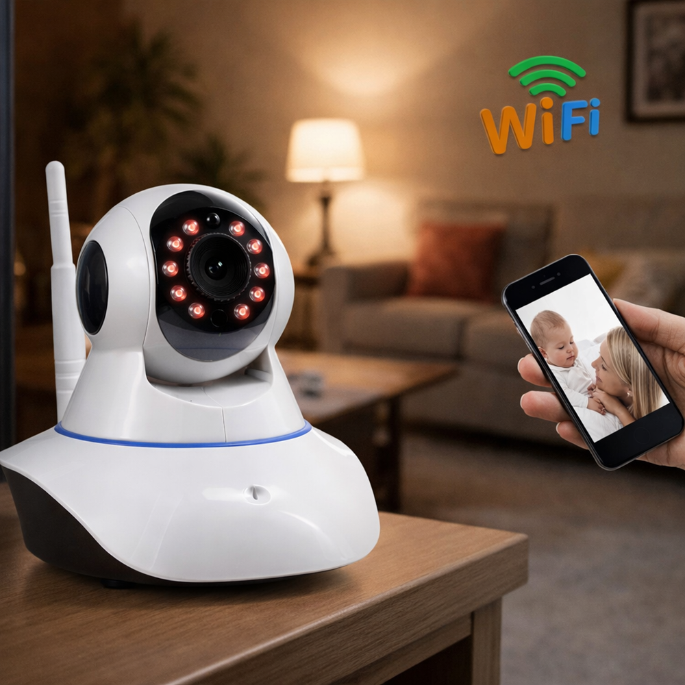 Jortan JT-100BW Mobilhálózati IP Kamera – Vezeték Nélküli Biztonsági Megfigyelő Kamera Telefonos Eléréssel 5