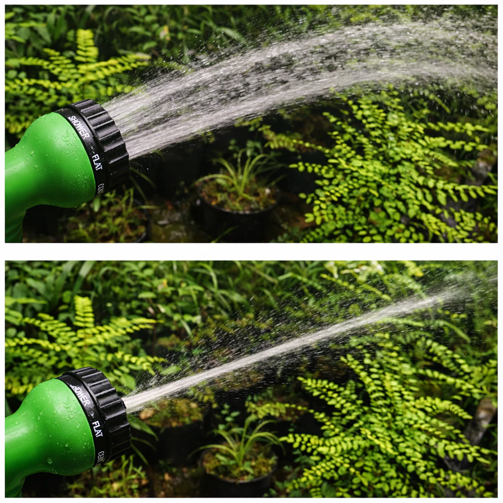 MAGIC HOSE KL25-114 kihúzható locsolótömlő 30 m – rugalmas kerti slag szórófejjel, csavarodásmentes öntözőtömlő (BBV) 5