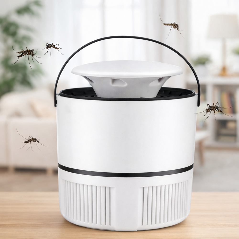 NOVA NV-813 elektromos szúnyogirtó lámpa – UV rovarcsapda, LED szúnyog- és rovarirtó készülék otthonra, teraszra és kertbe (BBV) 3