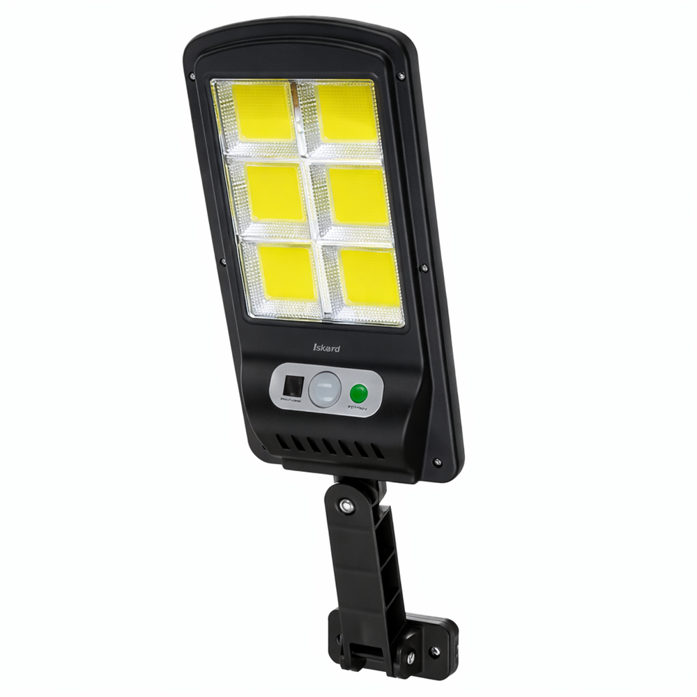 Solarix SL-180 COB split napelemes kültéri falilámpa – hidegfehér LED kerti világítás (FX) 5