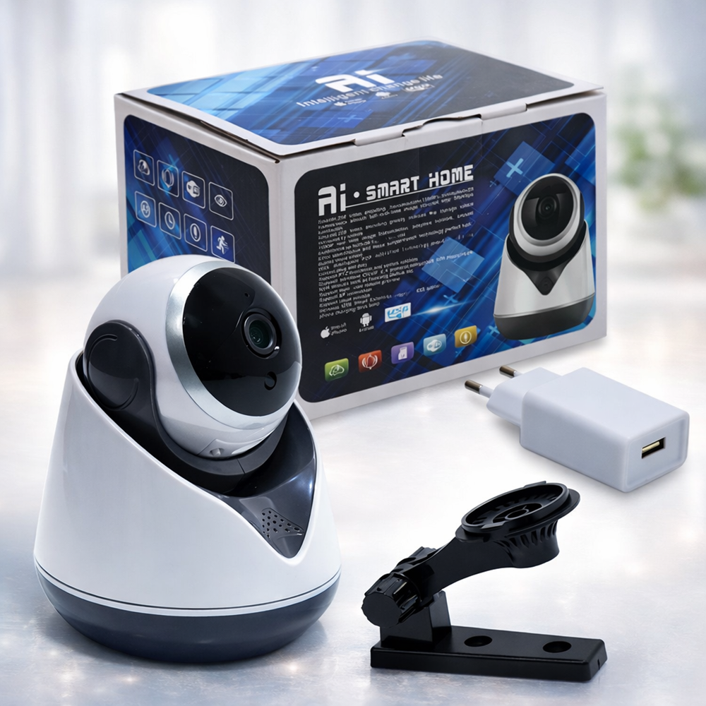 Veltrix Smart WiFi biztonsági kamera – vezeték nélküli HD okos megfigyelő kamera otthonra (BBV) 4