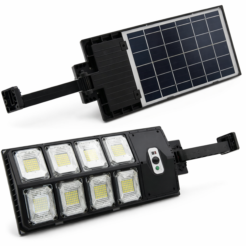 WORTH AIR 800W Pro napelemes kültéri LED reflektor – nagy teljesítményű szolár panel lámpa (FX) (BBV) 1