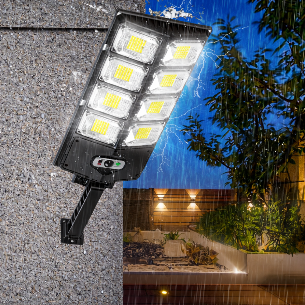 WORTH AIR 800W Pro napelemes kültéri LED reflektor – nagy teljesítményű szolár panel lámpa (FX) (BBV) 2