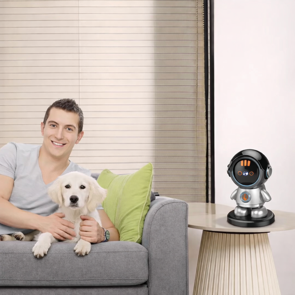 AstroCam asztronauta WiFi IP kamera 360° forgatható Full HD 1080P babafigyelő és kisállat megfigyelő éjjellátóval, kétirányú hanggal (BBD) 5