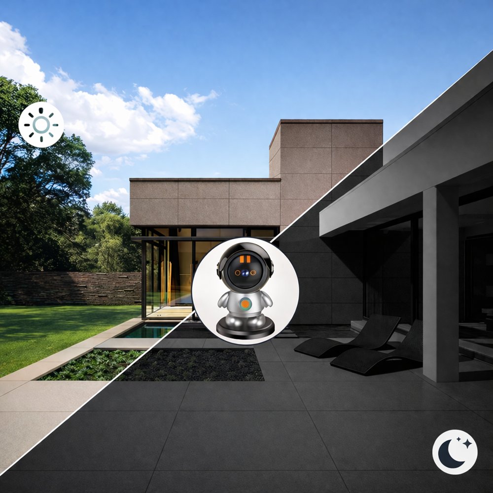 AstroCam asztronauta WiFi IP kamera 360° forgatható Full HD 1080P babafigyelő és kisállat megfigyelő éjjellátóval, kétirányú hanggal (BBD) 6