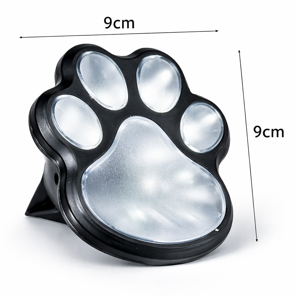 SolarPaw napelemes mancs mintás LED kerti dekor lámpa szett 3 db kültéri díszvilágítás (BBD) 6